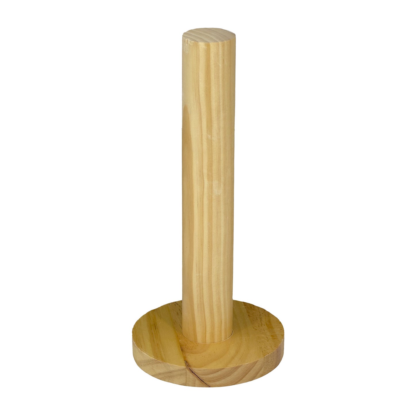 10" Natural Wood Single Standing Bracelet Vertical Display