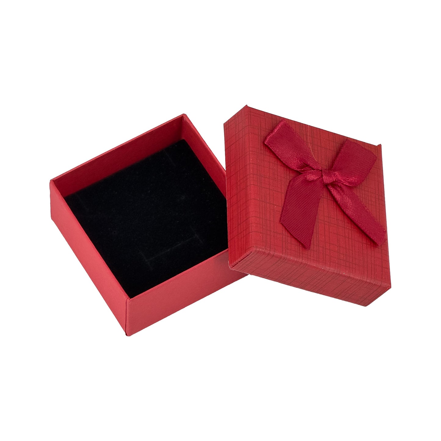 12-Pack Assorted Pendant Necklace Gift Boxes with Black Velvet Inserts