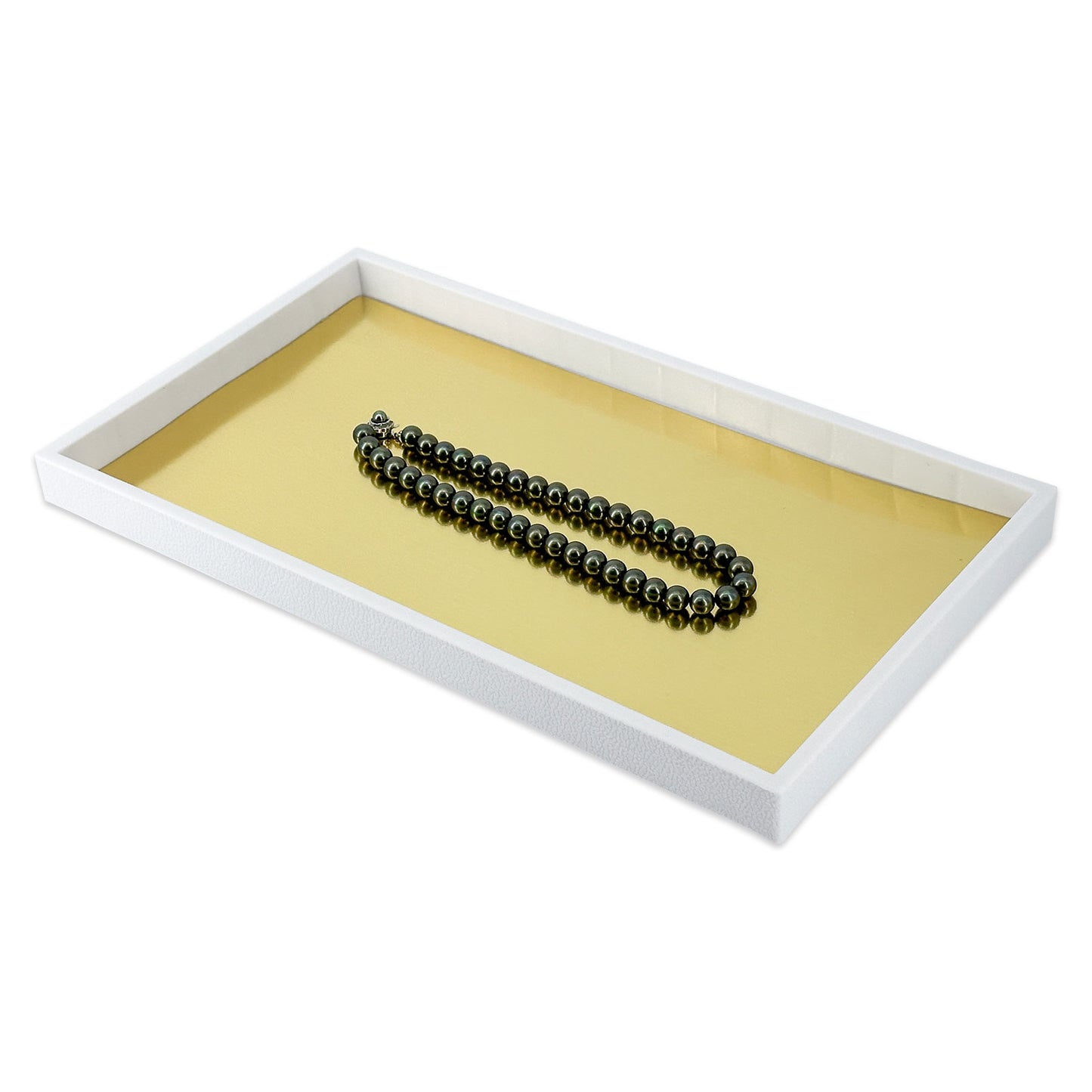 14" x 7 1/2" Gold Card Stock Jewelry Tray Insert