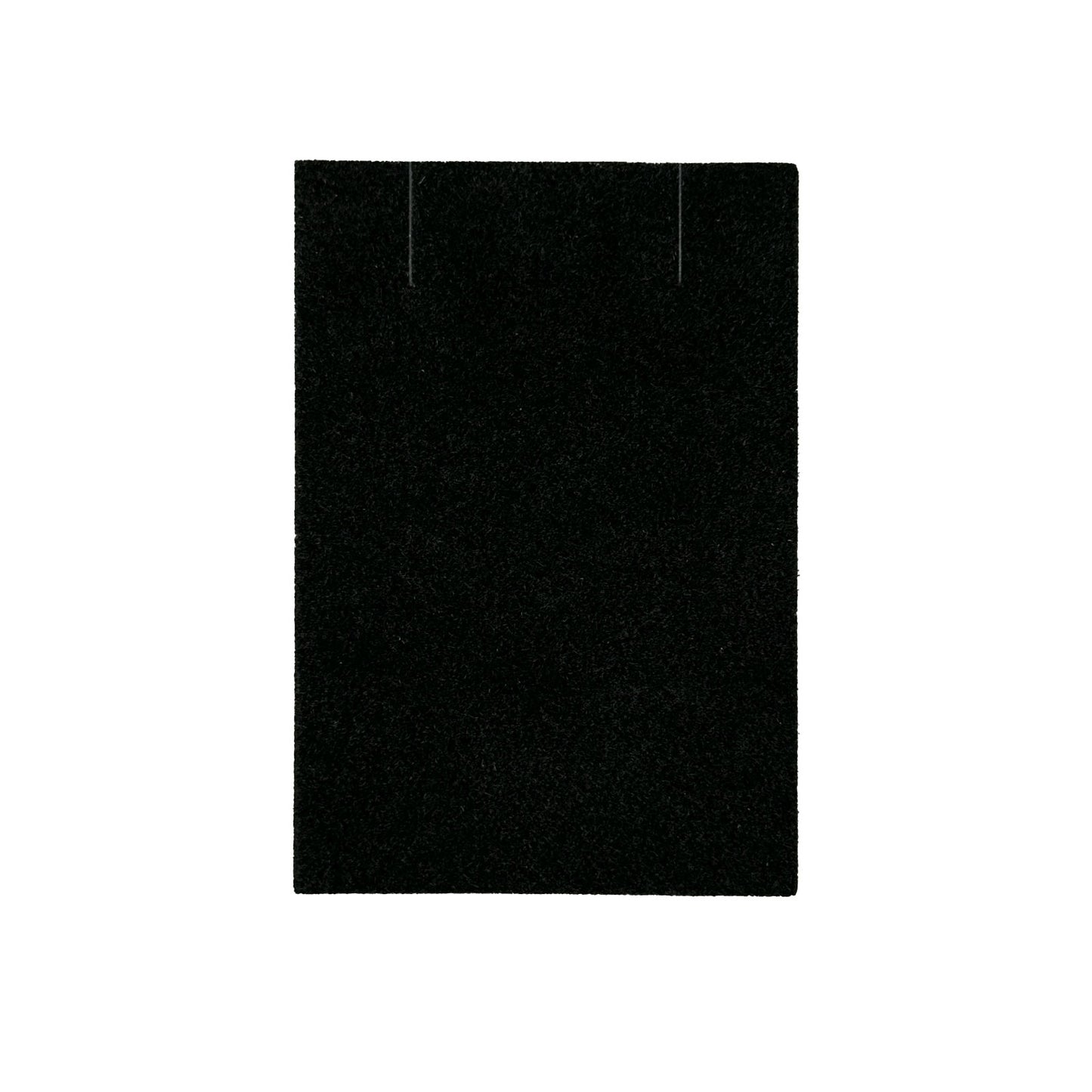 3 1/4" x 2 1/4" Wood Grain Pattern Pendant Paper Box with Black Foam Insert