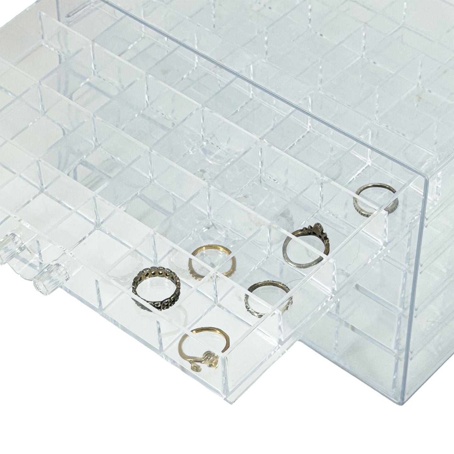 5-Drawer Clear Acrylic Jewelry Storage Box