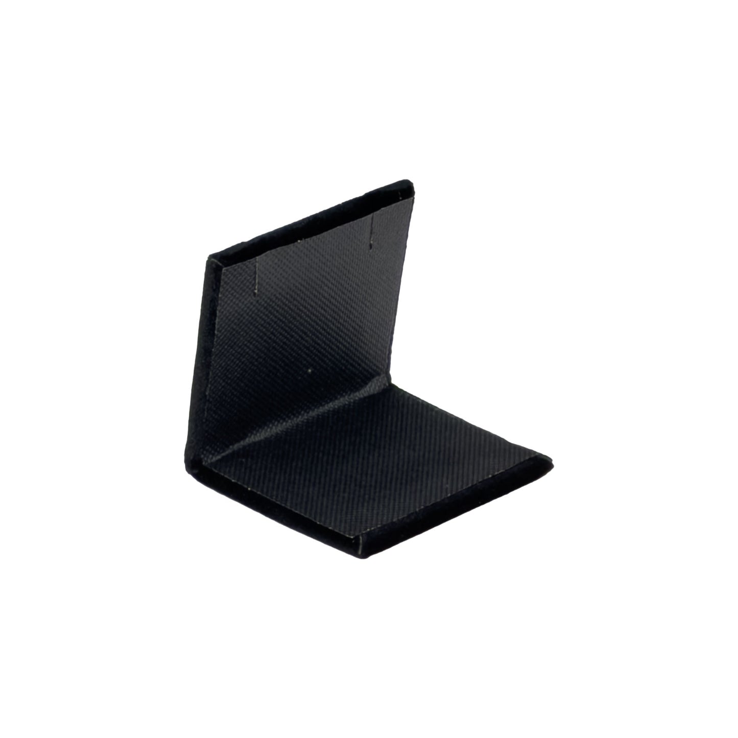 6 Pack of 2" x 2" Black Velvet Earring/Pendant Displays