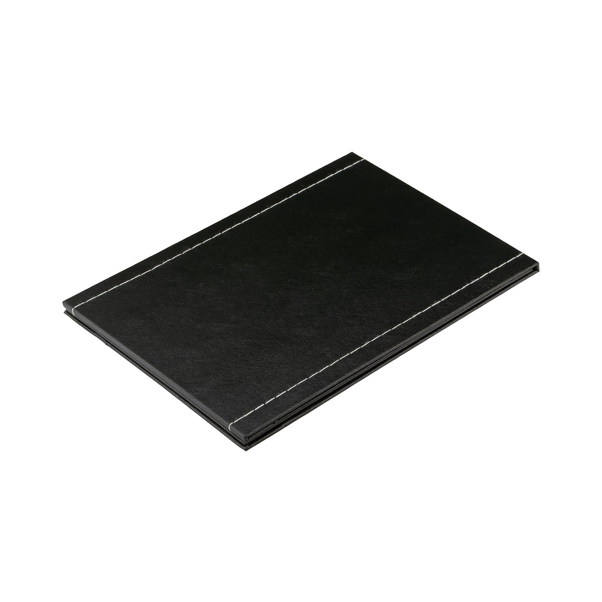 7" x 10" Black Leatherette Portable Folding Collapsible Mirror