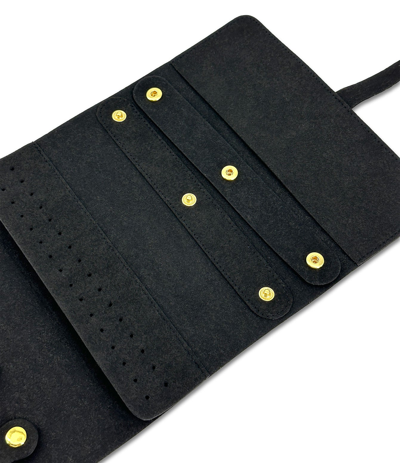 7" x 15" Microfiber Combination Storage Jewelry Roll