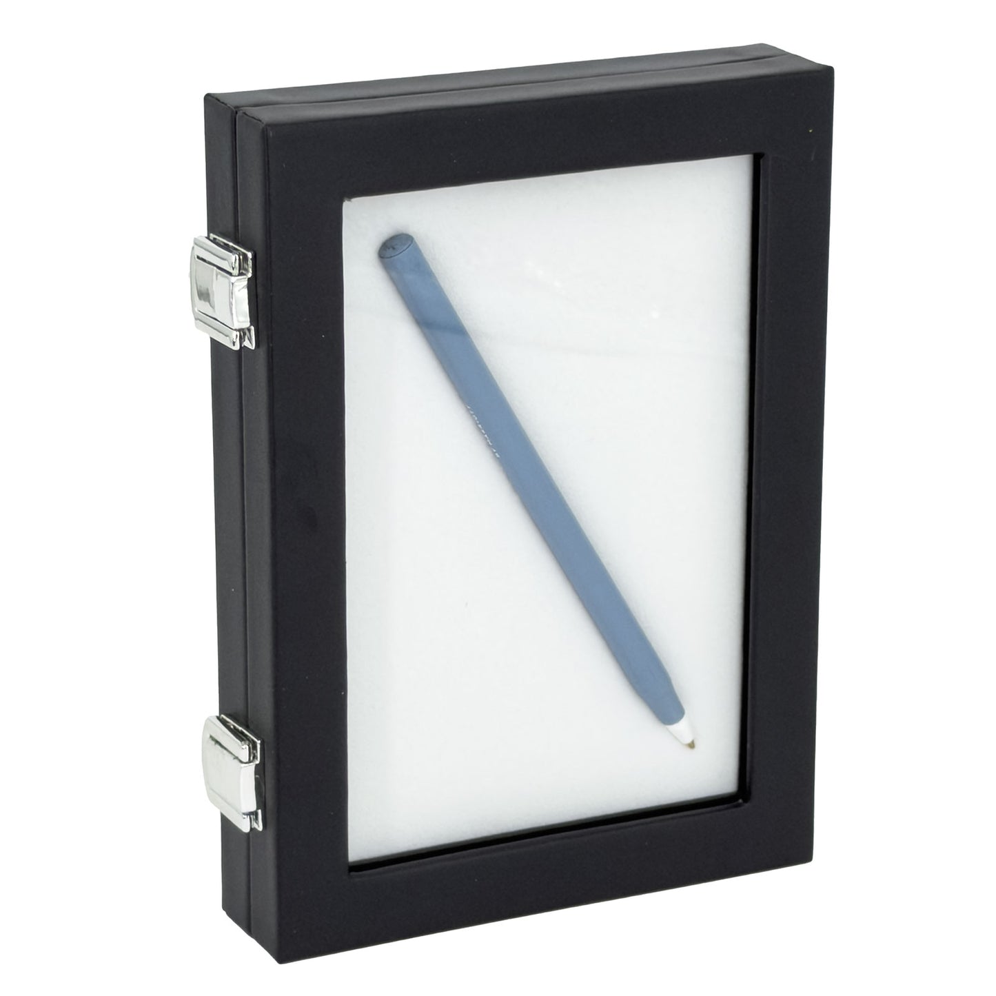 7" x 5" Black Leatherette Display Case with Acrylic Window