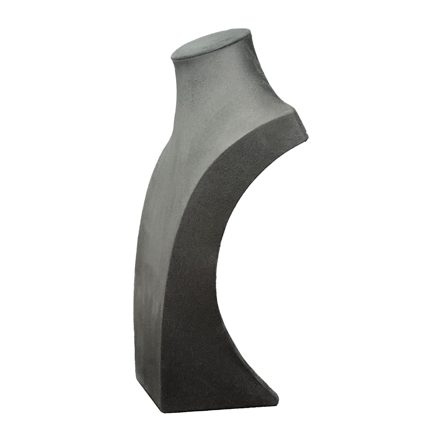 11 3/4" Black Velvet Necklace Bust