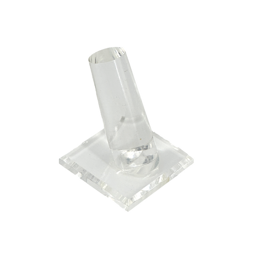 1 3/4"H Acrylic Clear Single Ring Display