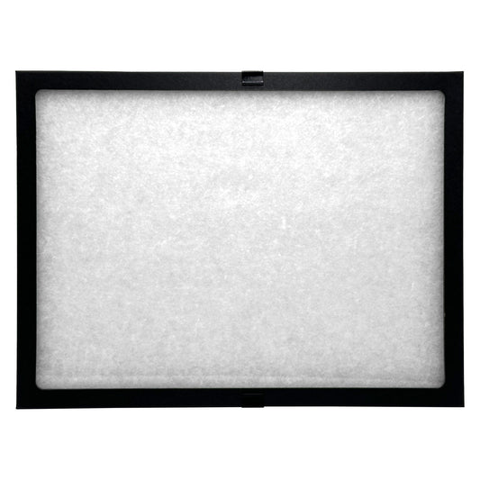 16" x 12" Black Riker Display Case for Jewelry and Collectibles