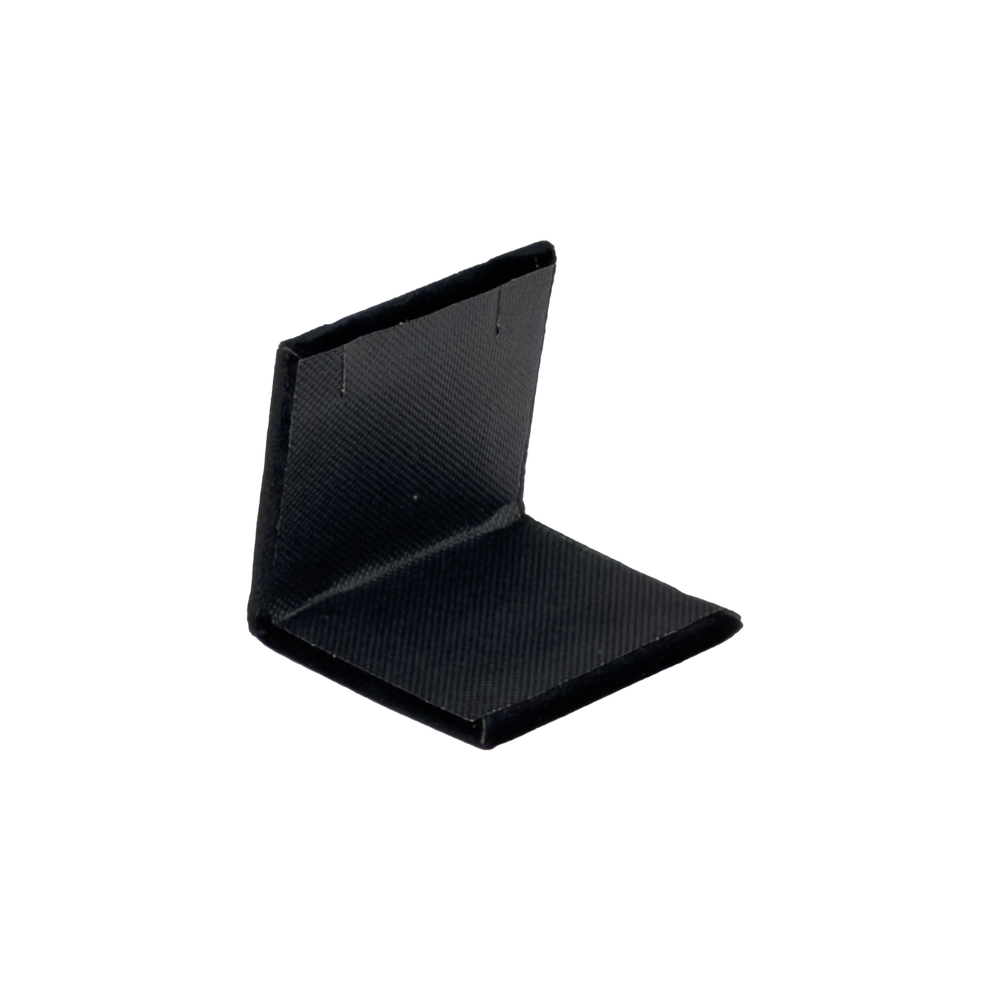 6 Pack of 2" x 2" Black Velvet Earring/Pendant Displays