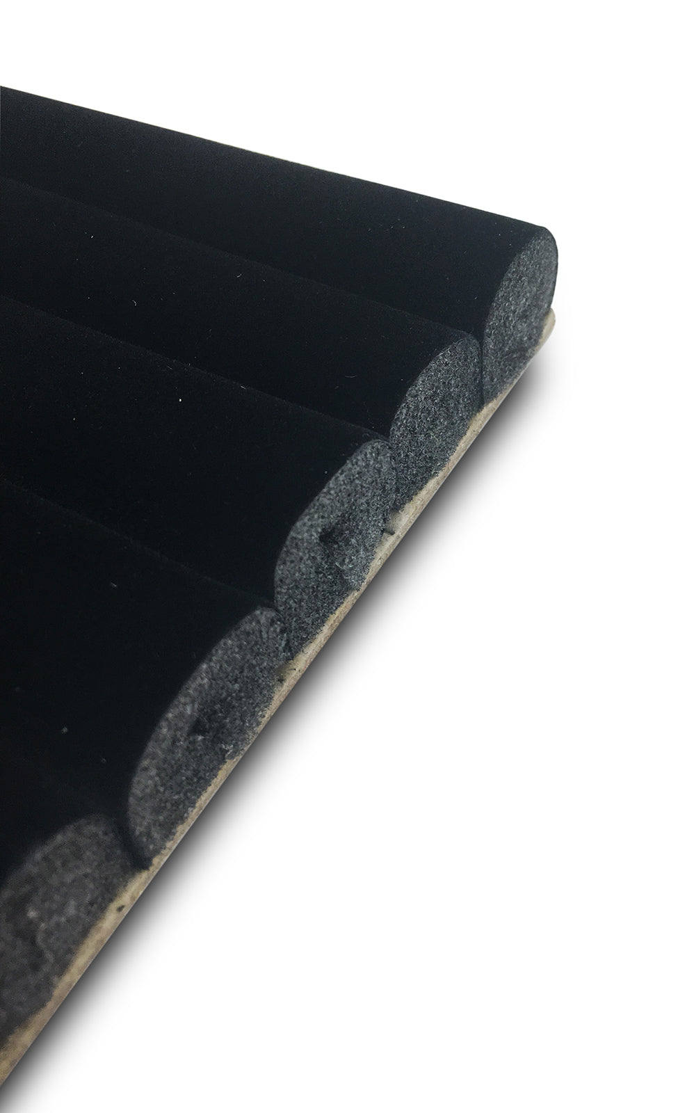 8 Roll Black Velvet Ring Foam Insert