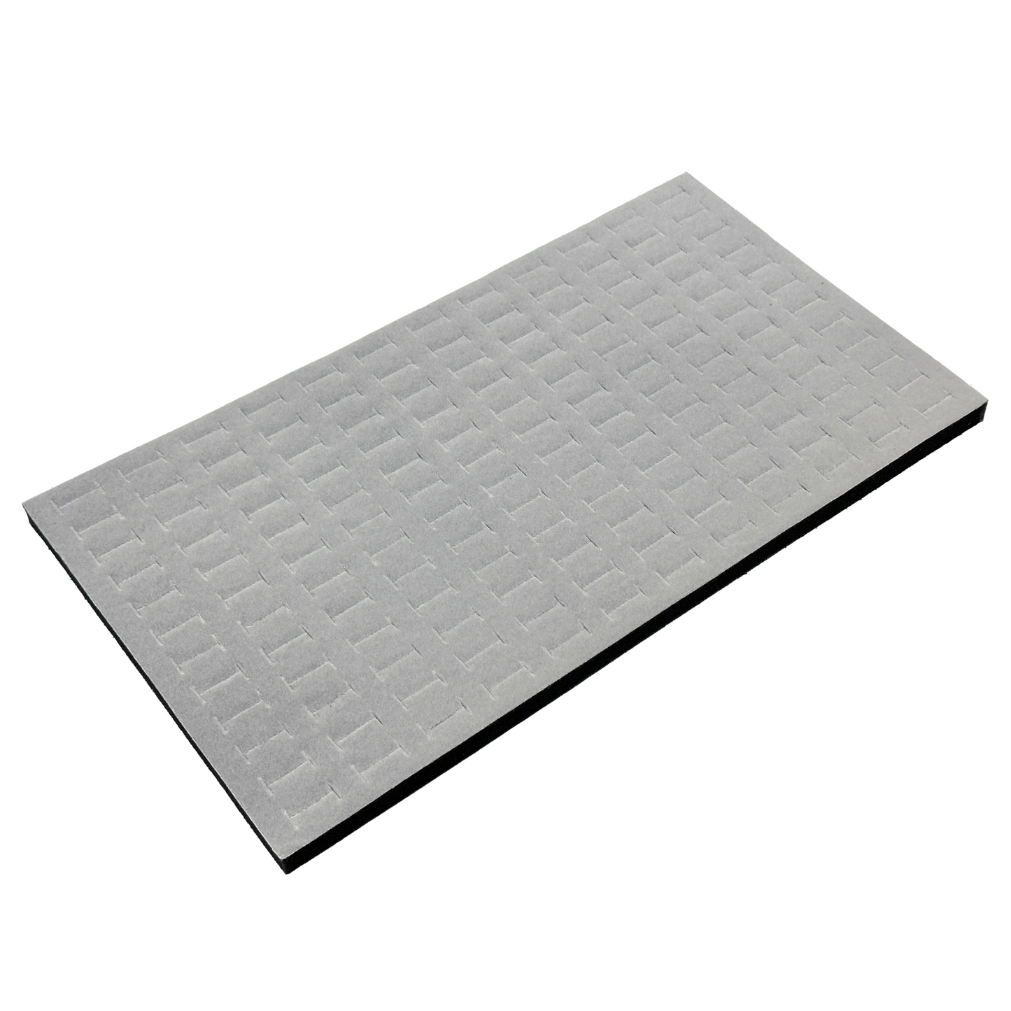 Deluxe Grey Velvet Ring Foam For 144 Rings