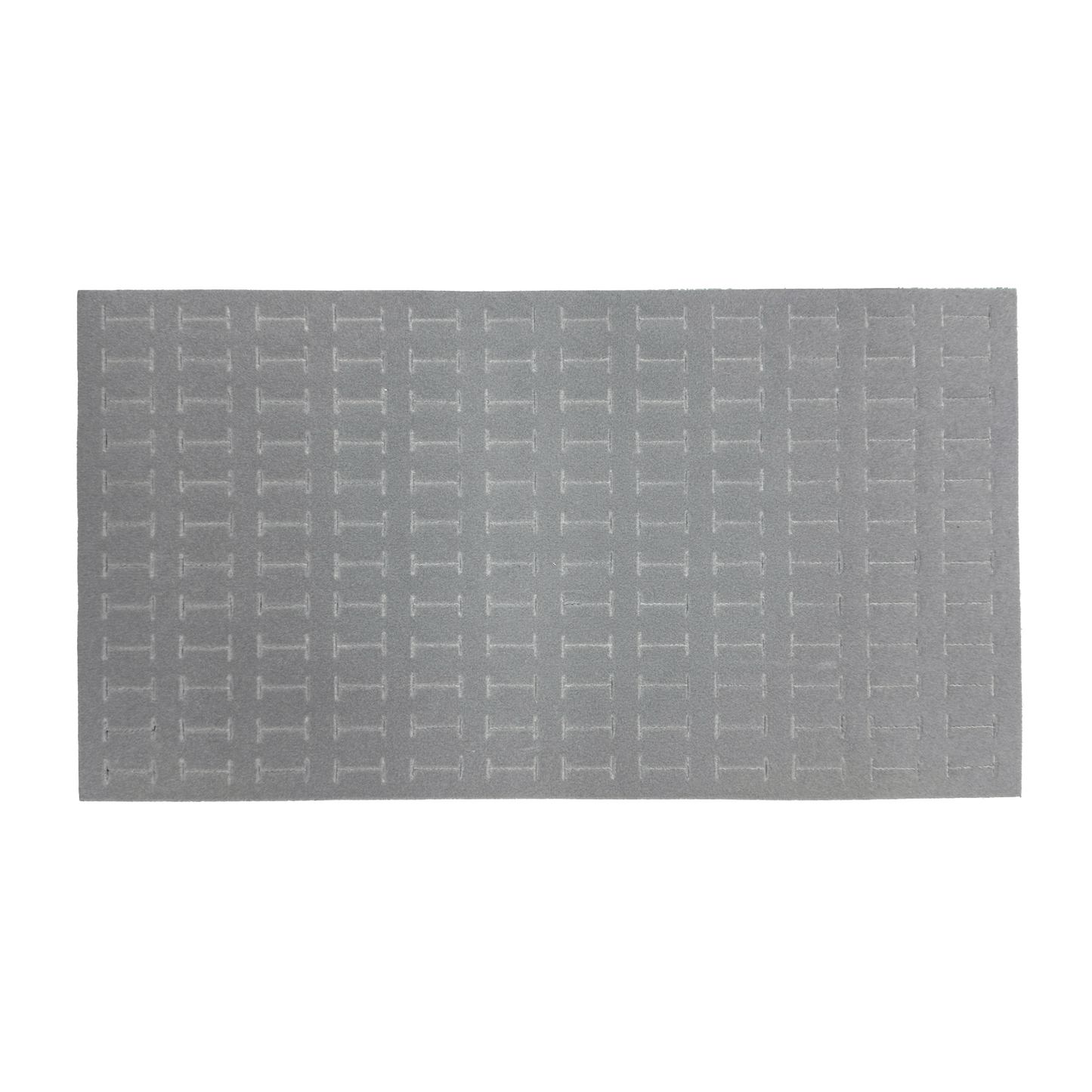 Deluxe Grey Velvet Ring Foam For 144 Rings