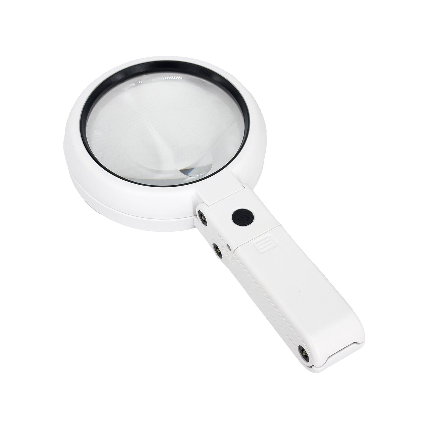 LED Illuminated Handheld and Hands-Free Table Magnifier
