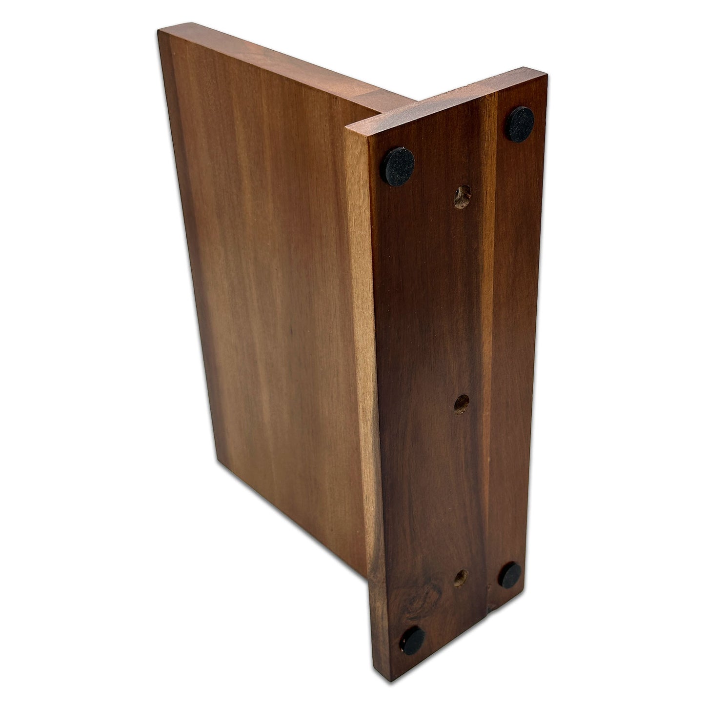 Oak Wood Magnetic Tool and Knife Block Stand