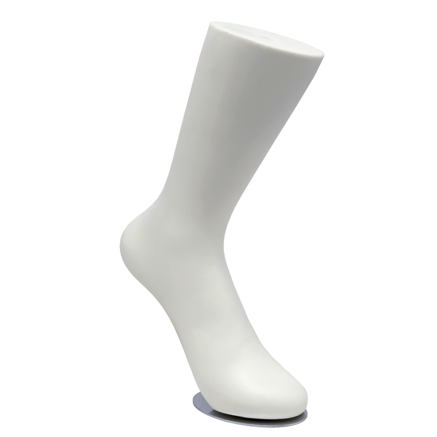 White Hollow Plastic Ankle Bracelet Jewelry Display Stand