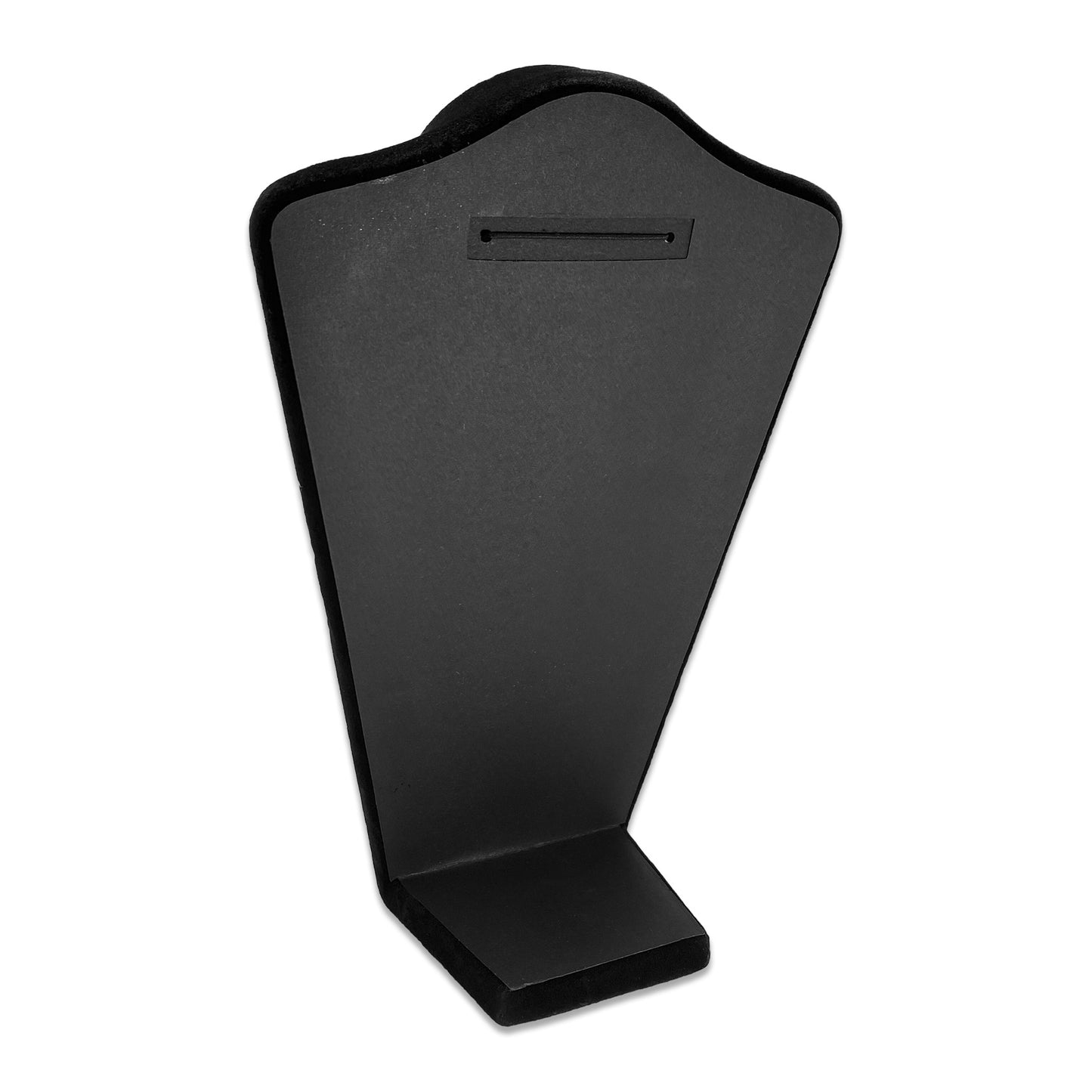 10" Black Velvet Necklace Bust Display Stand