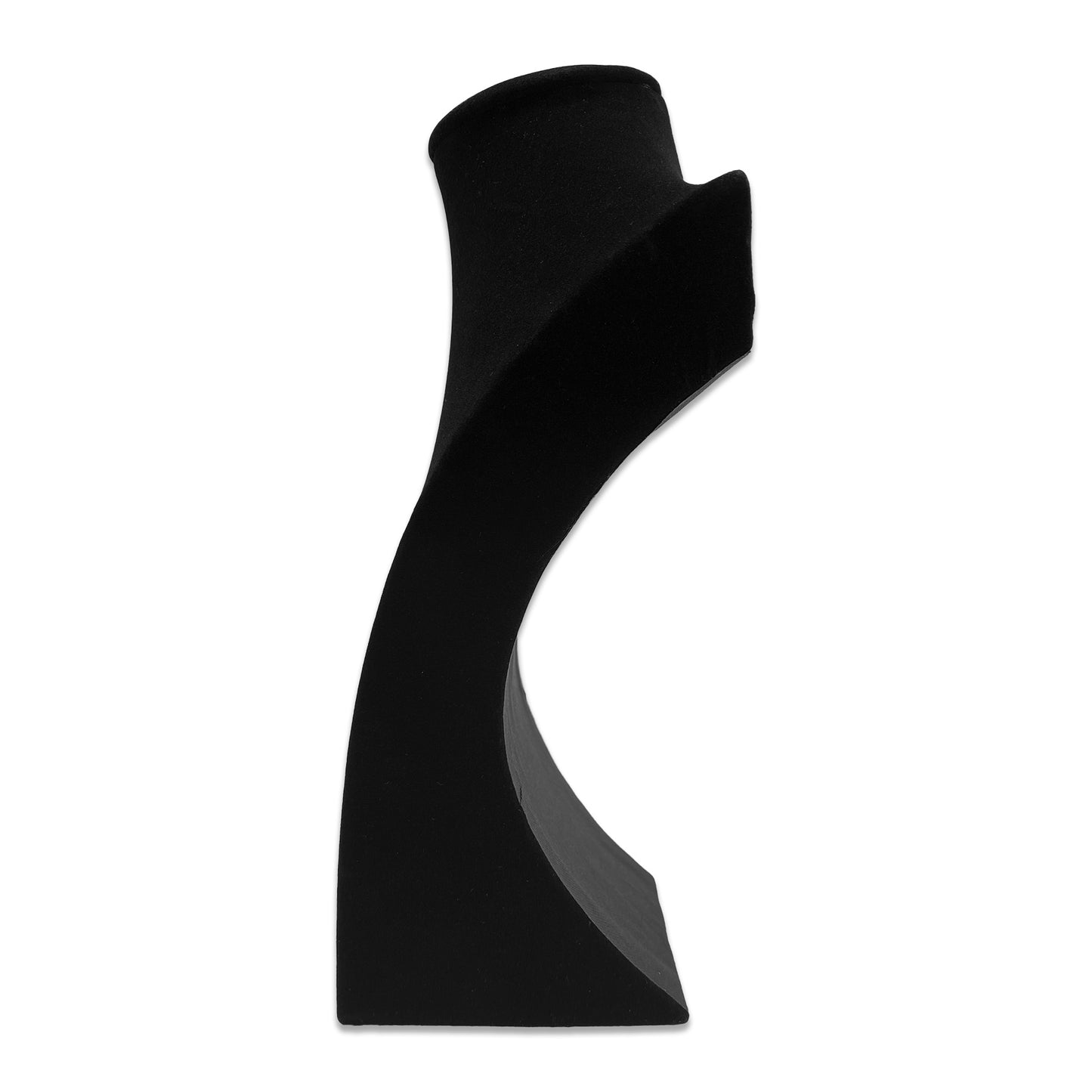 10" Black Velvet Necklace Bust Display