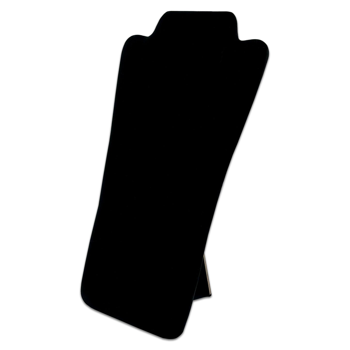 14 1/8" Black Velvet Easel Display for Earring and Necklace (2-Pack)