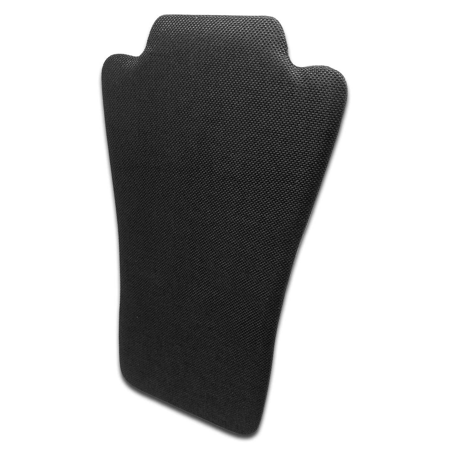 16" Black Burlap Necklace and Earring Jewelry Easel Display