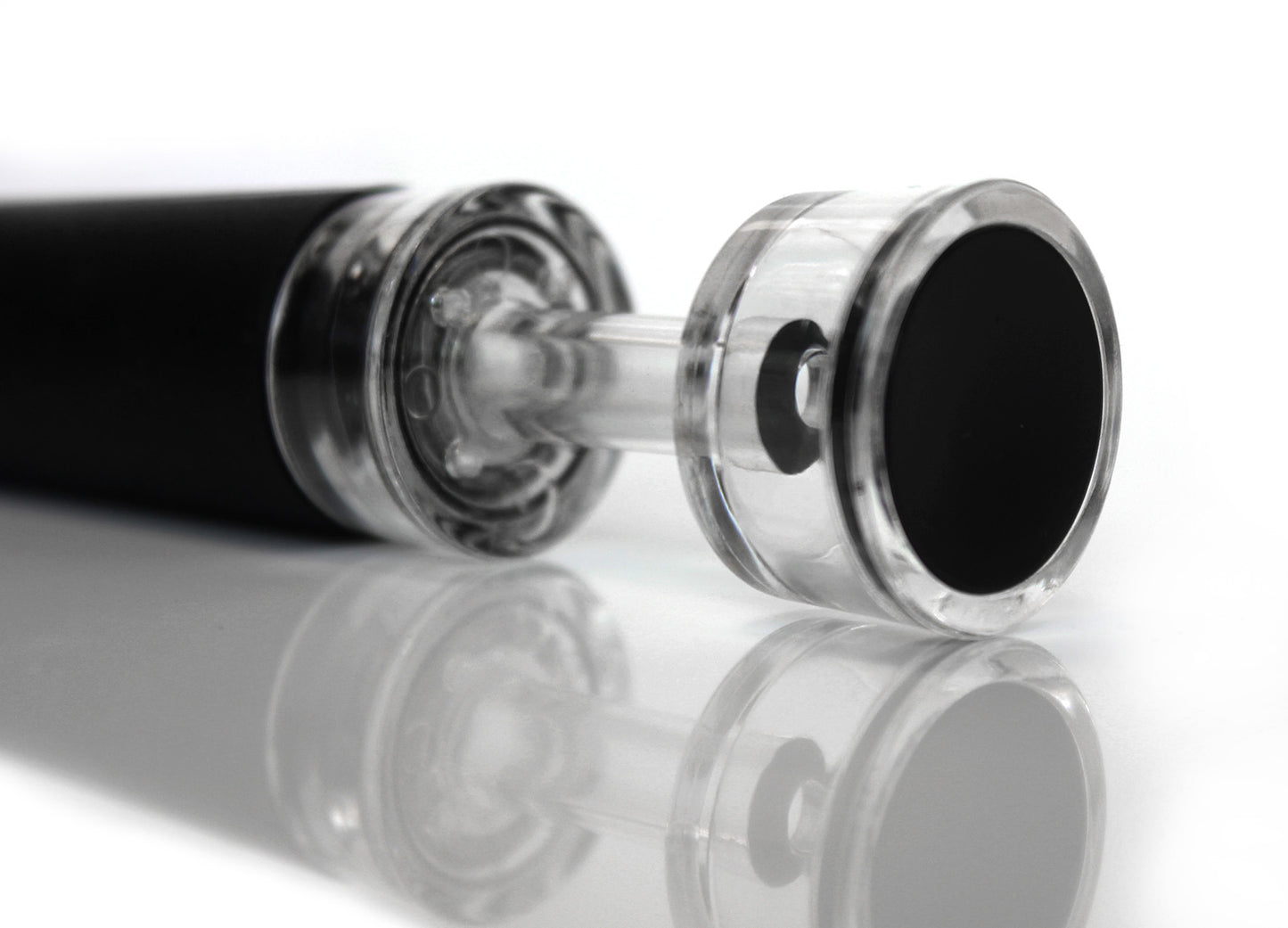 2-Pack of Wine Bottle Silicone Stoppers with Built-In Vacuum Pump