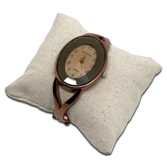3" x 3" Linen Pillow Jewelry Display for Bracelet or Watch