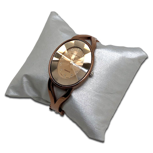 3" x 3" Silver Pillow Jewelry Display for Bracelet or Watch