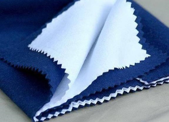 4" x 5 1/2" Double Layer Jewelry Polishing Cloth
