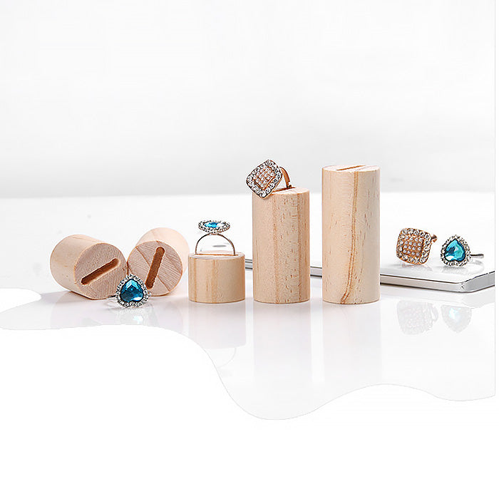 5 Piece Tiered Jewelry Display Ring Stands