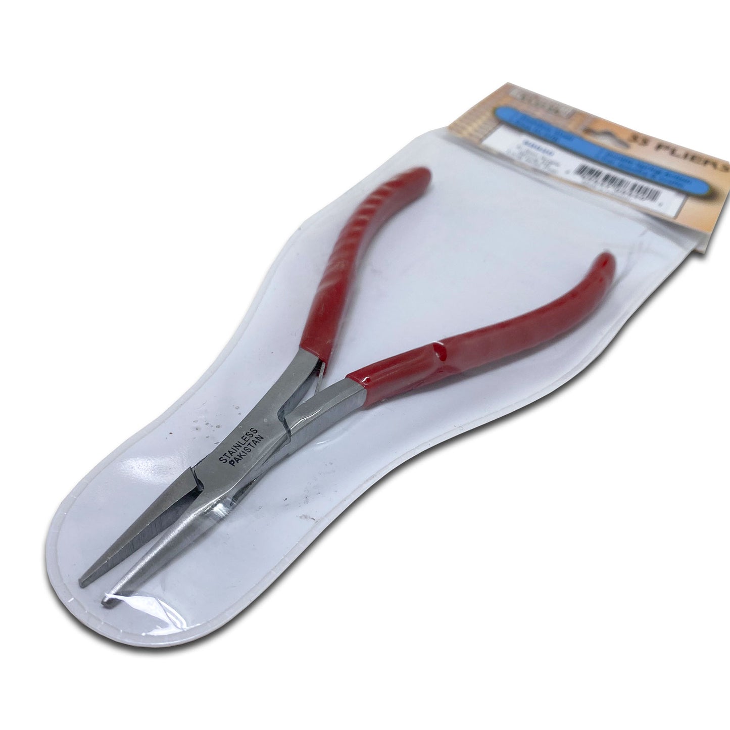 5" Slim Single Spring Long Nose Pliers