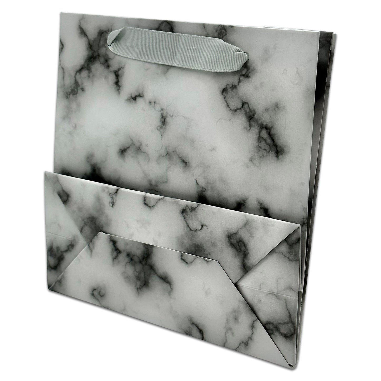 6" x 6.5" Marble Paper Shopping Gift Bags