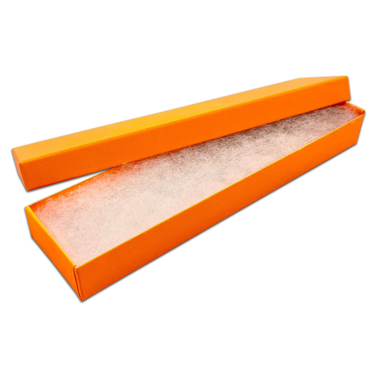 8" x 2" x 1" Marigold Cotton Filled Box