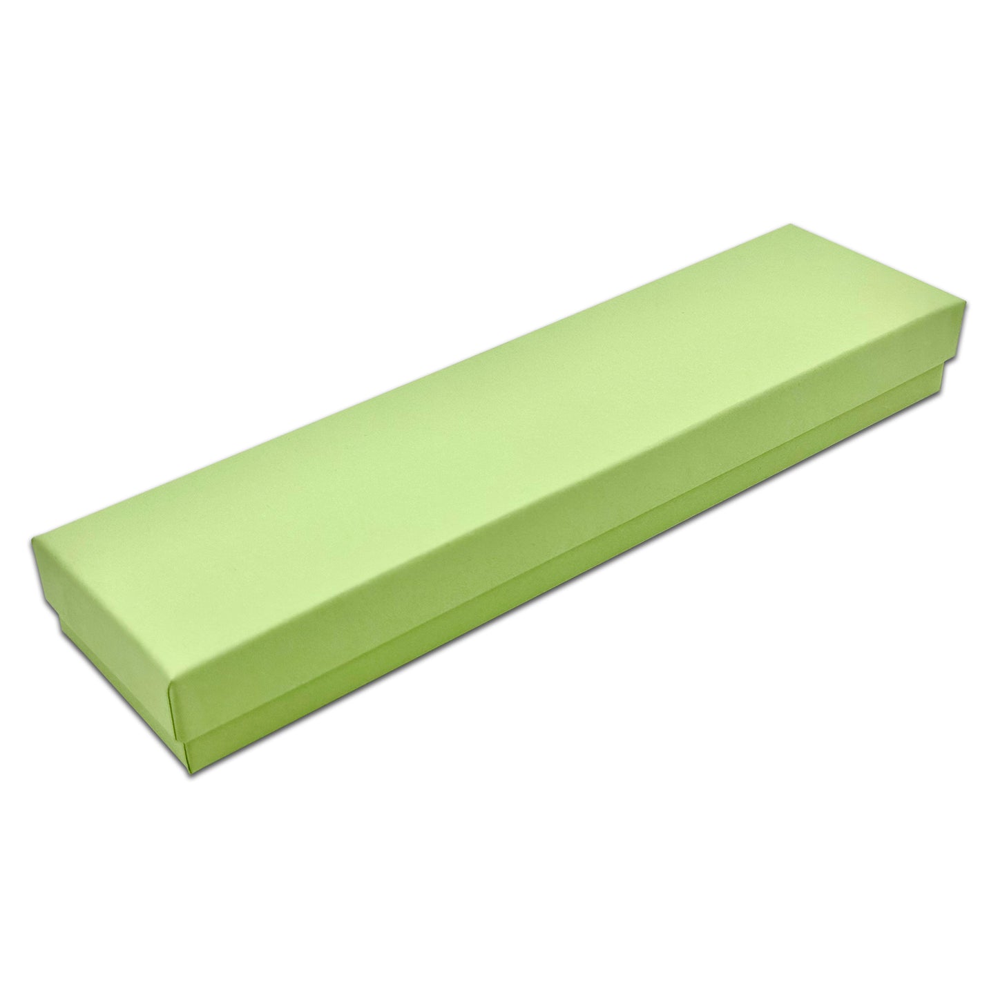 8" x 2" x 1" Mint Green Cotton Filled Box