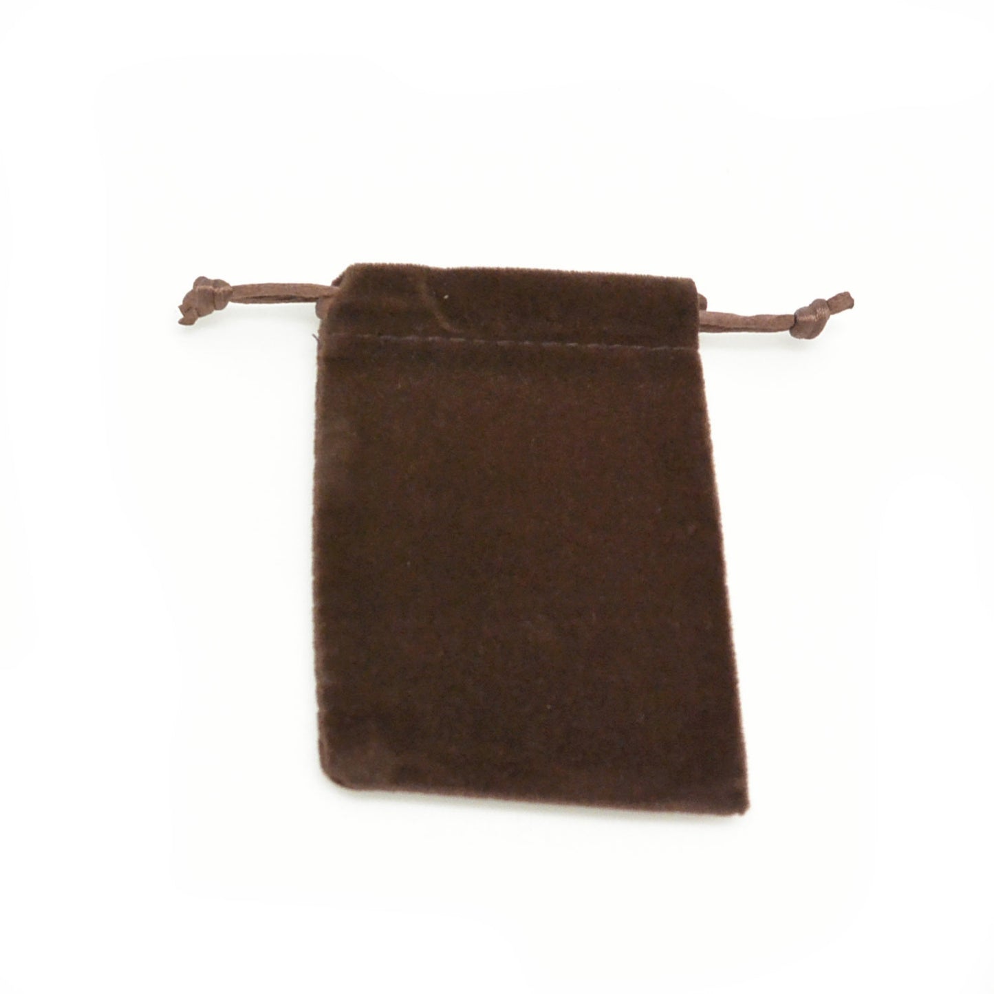 Small Brown High Quality Velvet Pouch Bags Party Favors