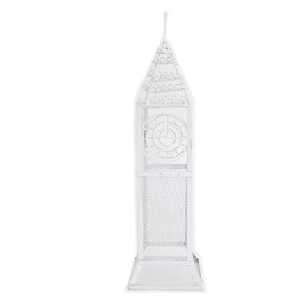 White Metal Castle Jewelry Display