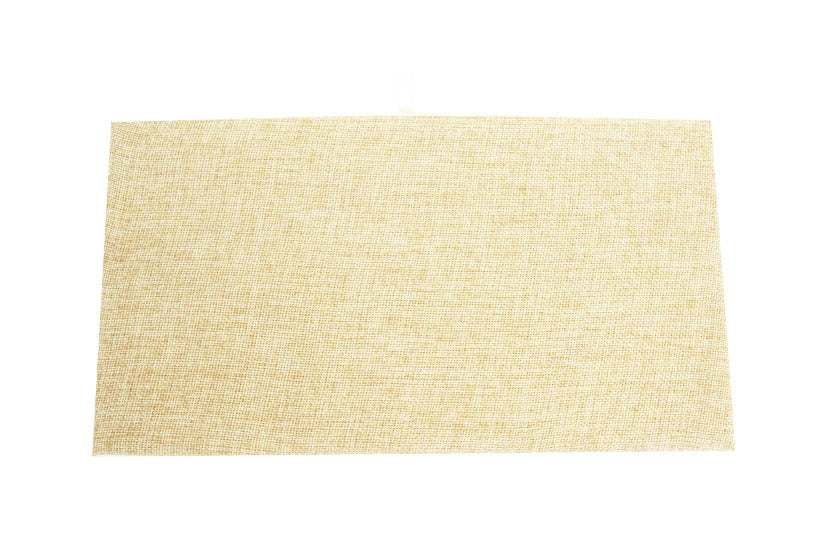 14 1/8"Wx 7 5/8"H Burlap Padded Display Pad
