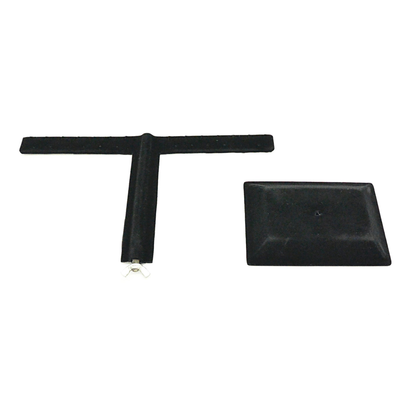 Black Velvet Earring T-Bar for Jewelry Display 6 Earrings