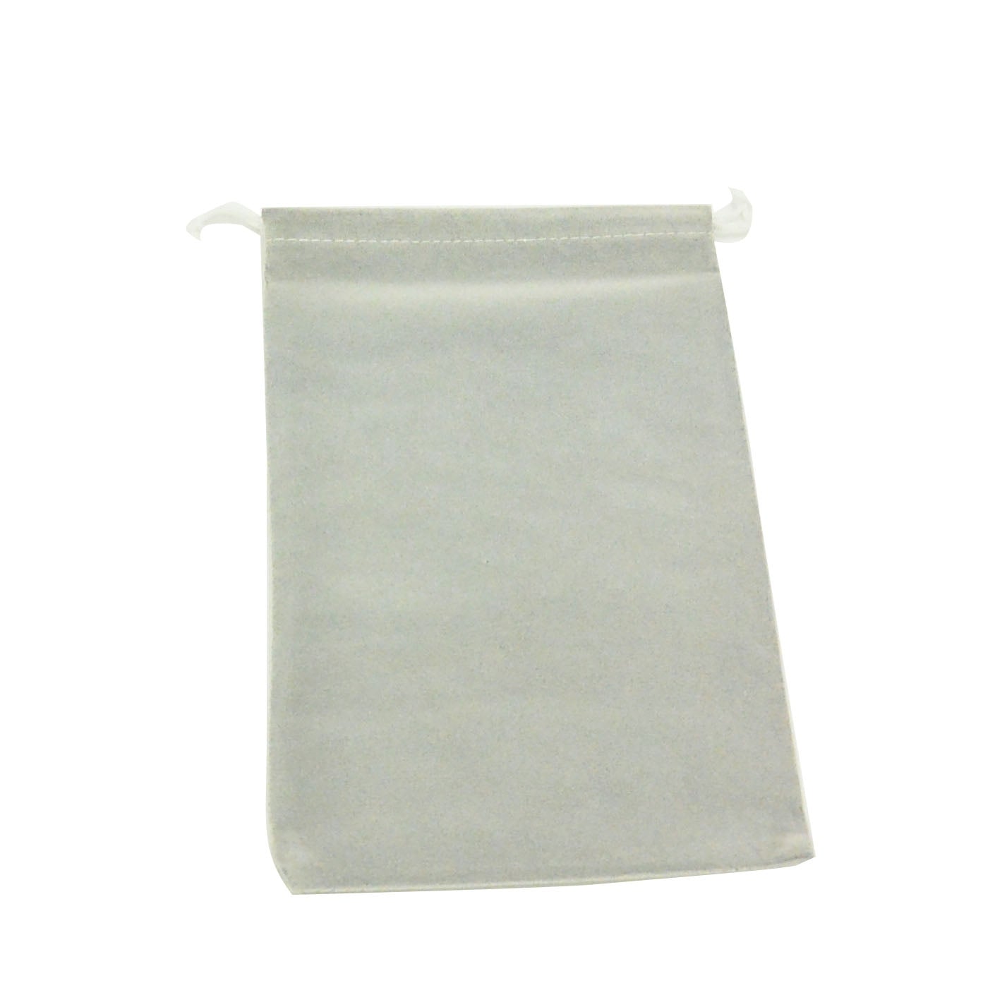 X-Large Gray High Quality Velvet Pouch Bags Party Favors