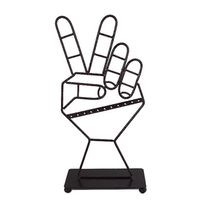 Cool Black Metal Hand Jewelry Display