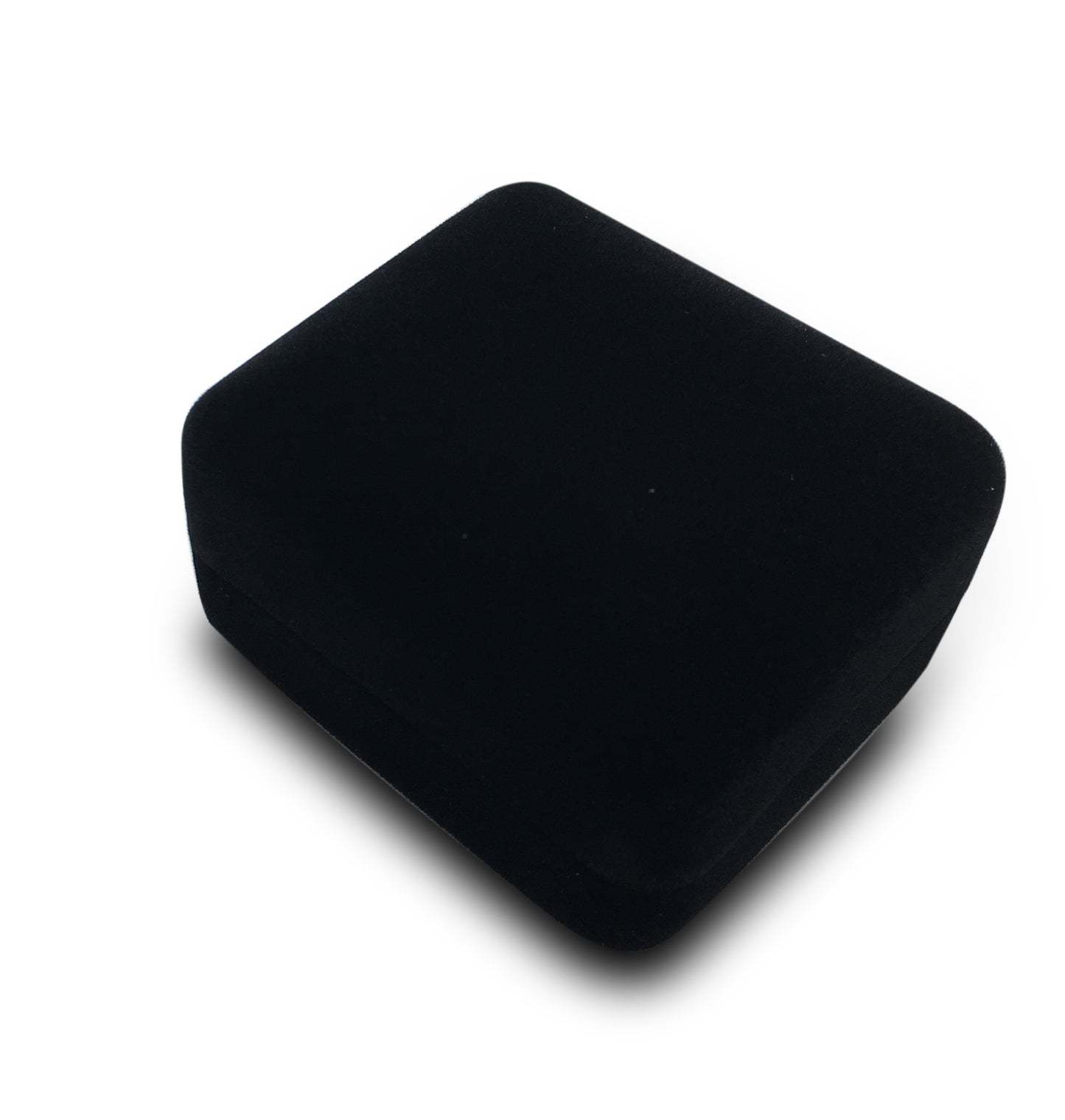 Deluxe Black Double Ring Jewelry Gift Box