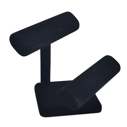 Black Velvet Double oval bar 7 1/2" x 7" H