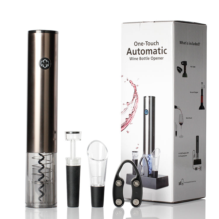 Electric Wine Opener with Foil Cutter
