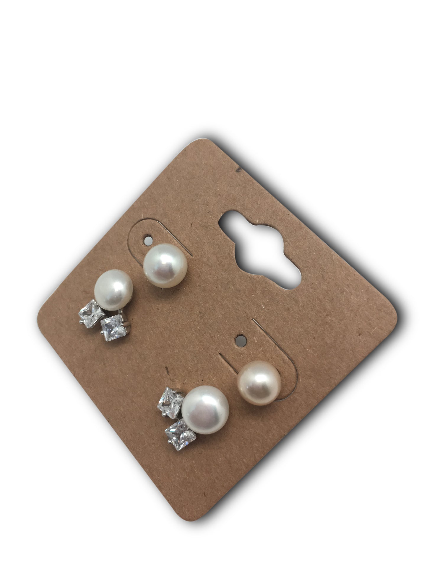 2X2" Kraft Paper Earring Cards.