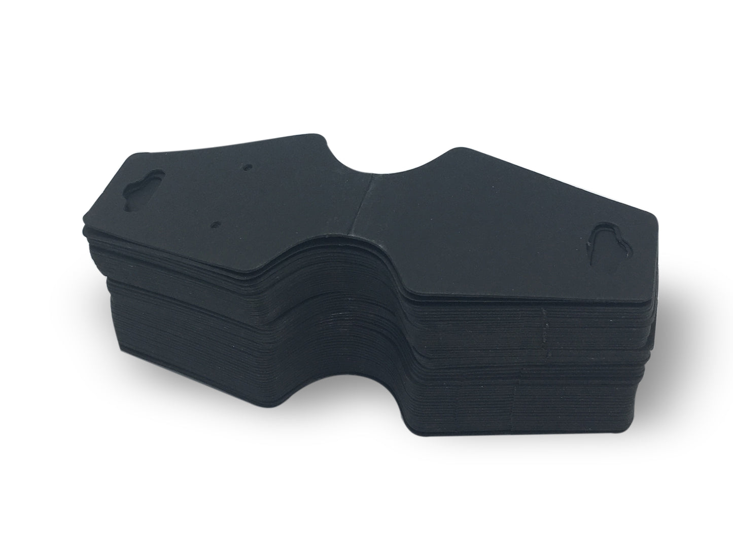 BLACK Paper Necklace Holder/Card