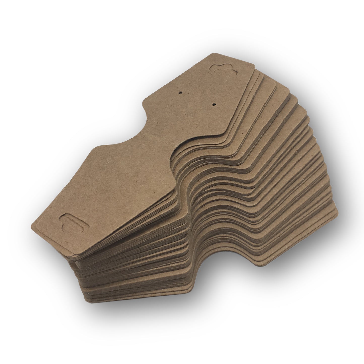 1 7/8" X 4 3/4" Kraft Paper Necklace Earring Cards