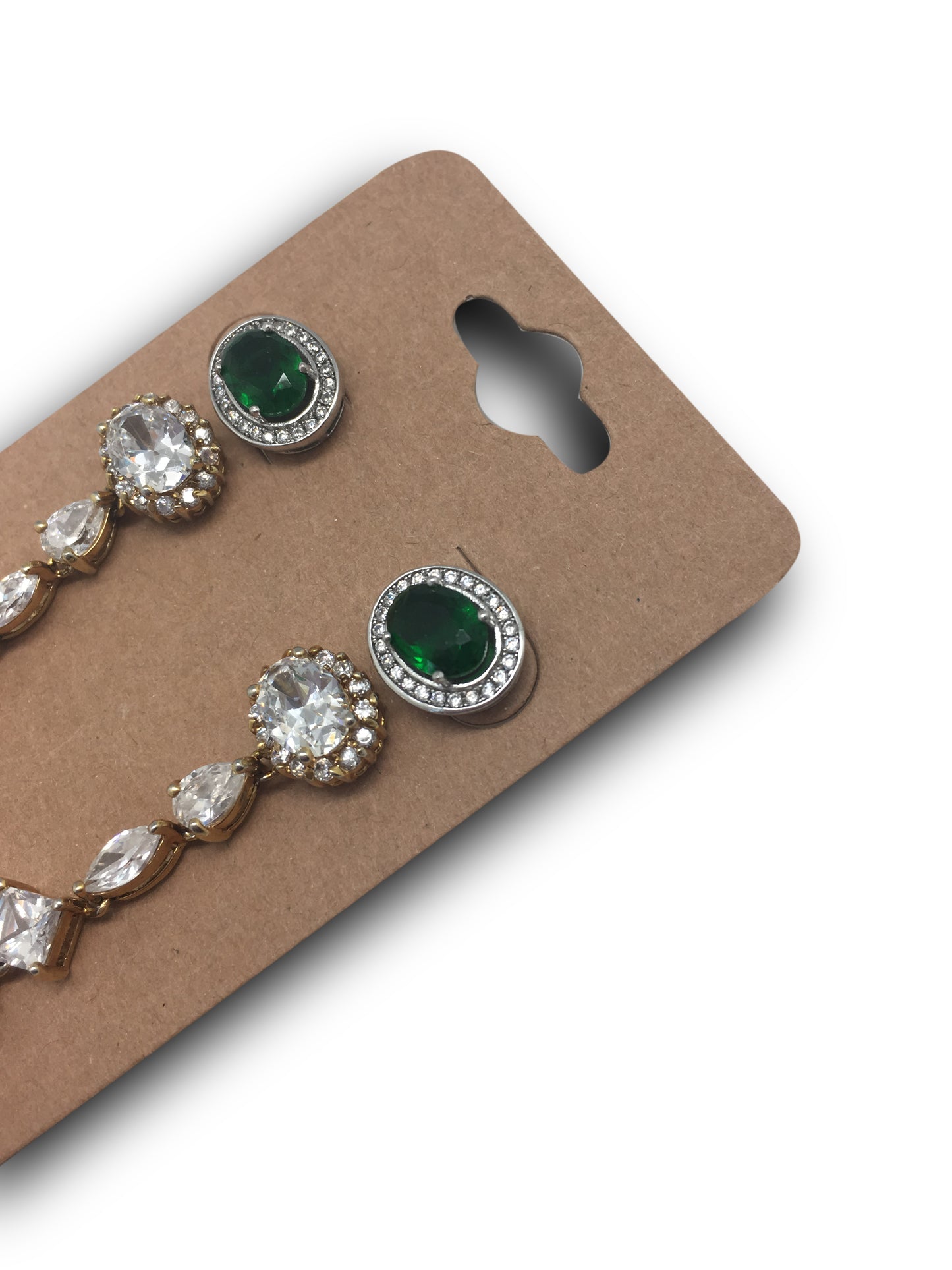 2 1/4"Wx4 5/8"H Kraft Paper Earring Card