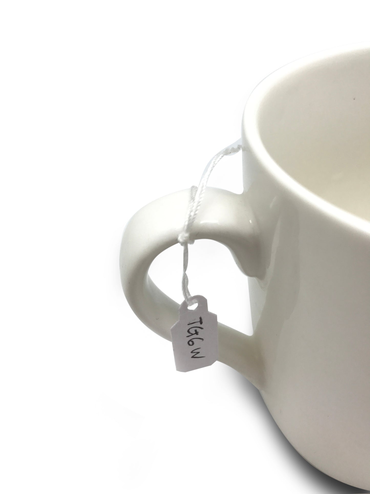 3/8"Wx1"L White String Paper Tags