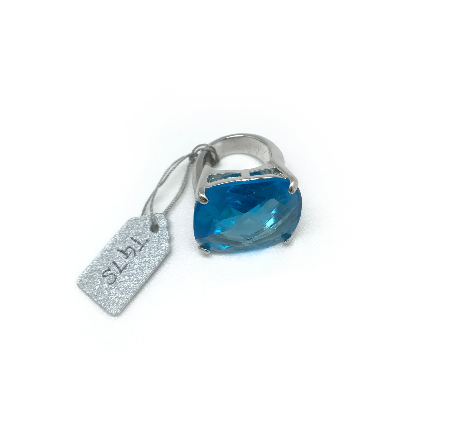 1/2"WX1"L Silver Paper String Tags