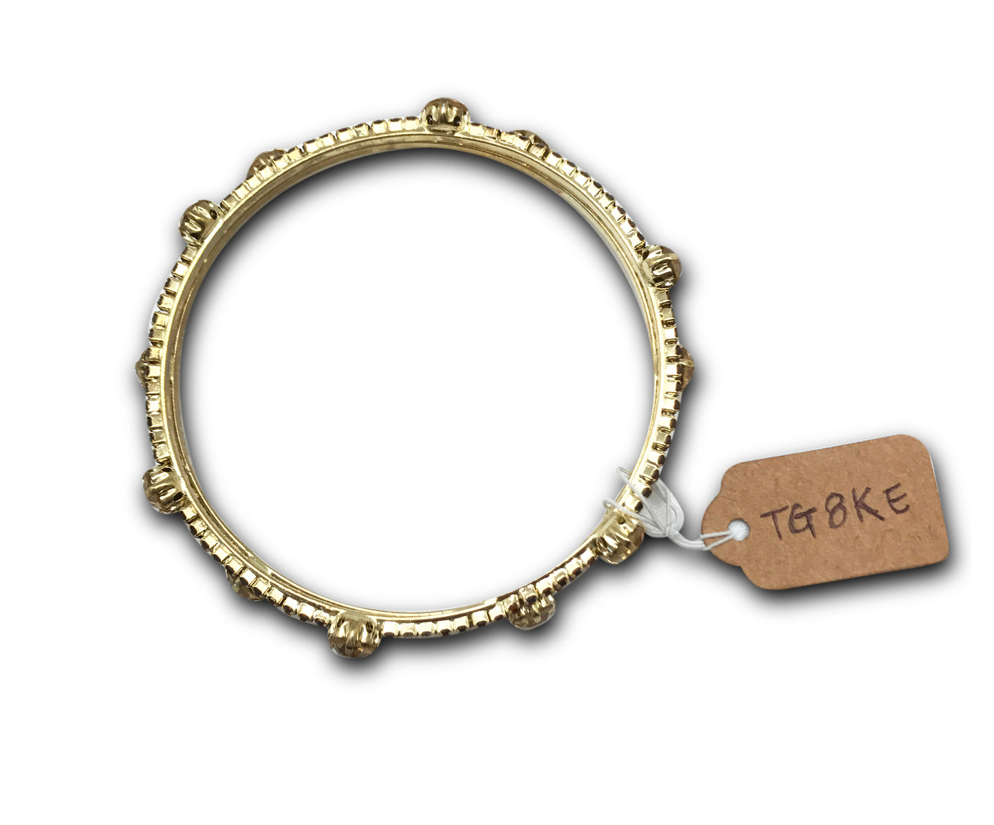 100PCS 13x26 Kraft Paper Knotted String Price Tag