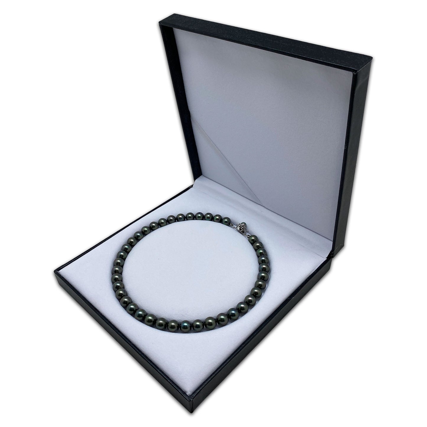 Black Leatherette Bracelet Jewelry Display Gift Box