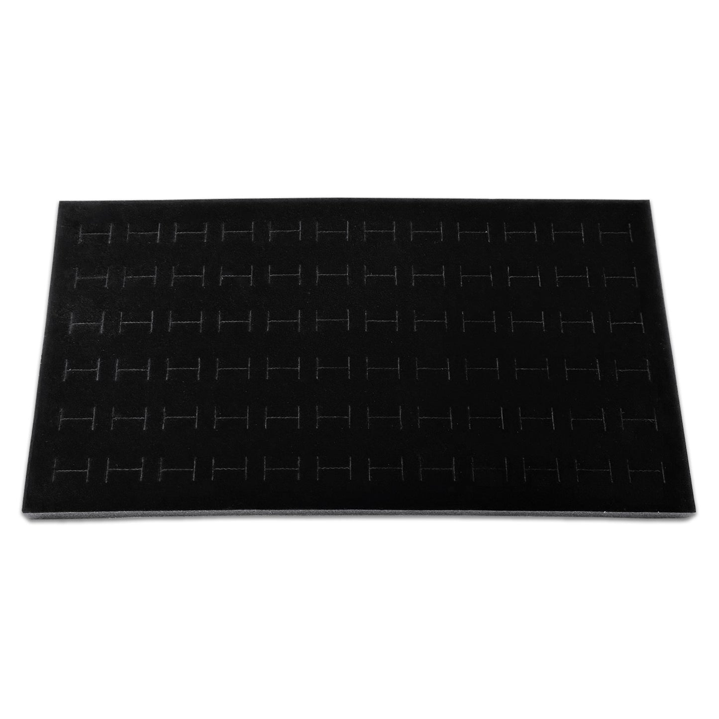 Deluxe Black Velvet Ring Foam for 72 Rings